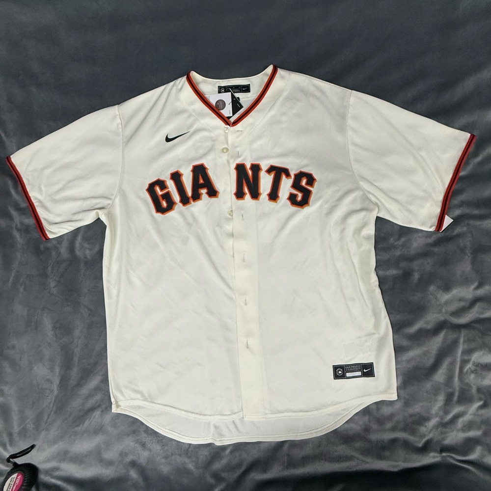 Nike White Athletic Jersey